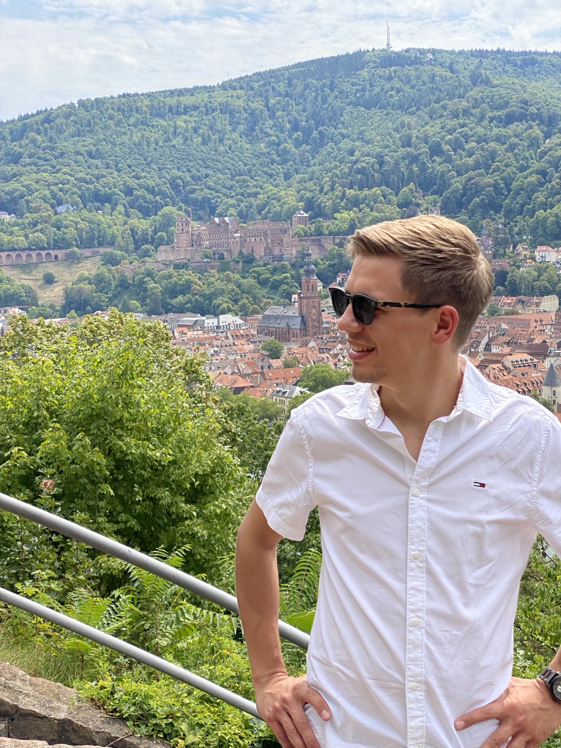 Sven mit Aussicht